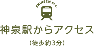 神泉駅からアクセス